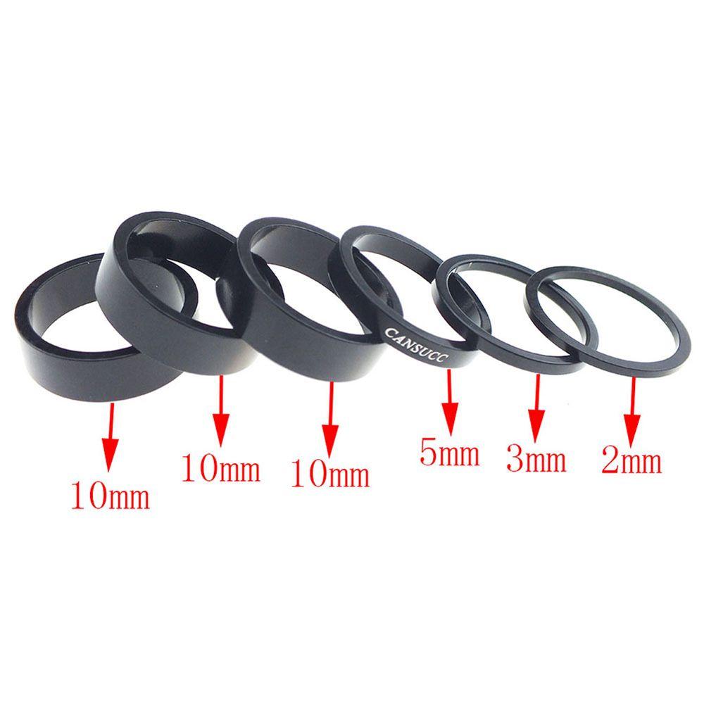 Aluminum Zinc Zinc Alloy Ring Gasket Stem Spacers Front Fork Washer Handlebar Spacers Bike Headset Washer