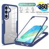360 Full Body Protection Case For Samsung Galaxy A16 A26 A36 A56 Screen Protector Phone Cases For Samsung Galaxy S25 Ultra Cover