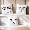 Meme Face Comfortable Soft Pillow Sigma Case Boy for Man Sofa Living Room Home Funny Office Decor and Protective Covers