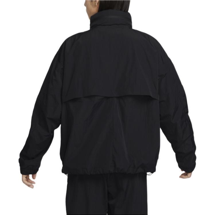 Nike Куртки Мужские Черный Стойка Умеренный Другое FZ0715-010