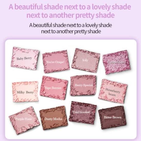 Моя любимая палетка теней для век Vibe Holika Holika Палетка теней для век Fruit Color Matte Shimmer Glitter Korea МОЯ ЛЮБИМАЯ ПАЛЕТКА ДЛЯ ГЛАЗ VIBE MATURE PEACH