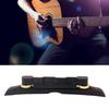 Light Weight Mandolin Bridge Replacement Height Adjustable Ebony Bridge Guitar Replacement Parts Easy To Install