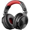 OneOdio Wireless Up To 110 Hours of Continuous Bluetooth Heavy Wired High Calling Pro Black Red Headphones, Playback, Headphones, Bass, Resolution,