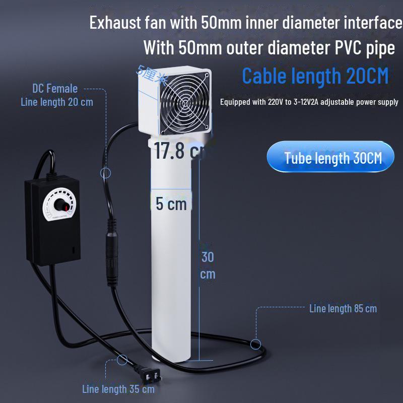 Очиститель воздуха и вентилятор: Установка без перфорации, удаление запахов и формальдегида, насыщение кислородом спален