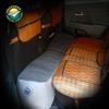 Universal Car Inflatable Rear Seat Mattress: Thickened Flocked Cushion for Sedans & SUVs