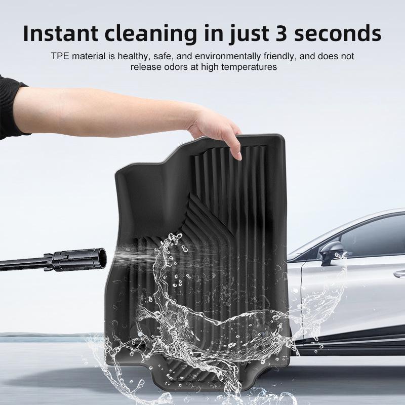 Custom TPE Floor & Trunk Mats for 2025 Kia EV3