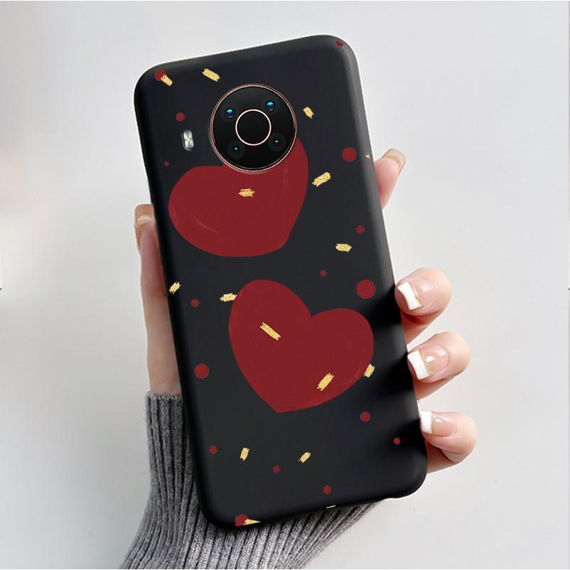 Печатный чехол для телефона Nokia X20/Nokia X10/Nokia X100/Nokia XR20 Capa Мягкий силиконовый черный корпус Чехол Милый Цветочный Мультяшный Корпус