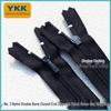 YKK №. 3 нейлоновая молния с двойным костным замком и закрытым концом для брюк костюма, молния для гульфика 14-20 см.