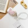 Браслет-чехол для наушников Airpod 1/2 поколения, простой бант, подходит для Airpodpro 3 поколения, прозрачный чехол