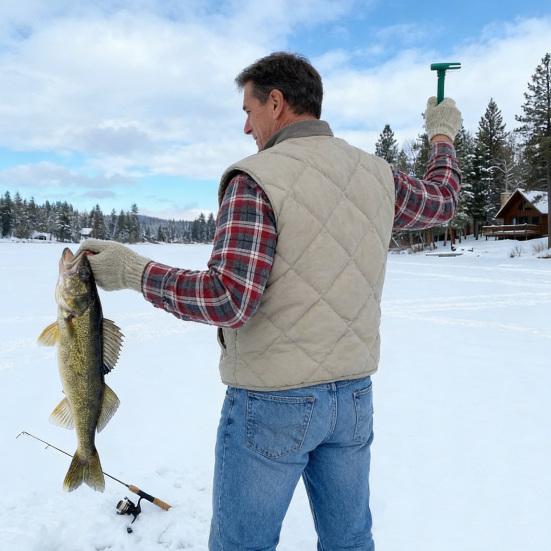 1/2 шт. Интеллектуальная ловушка для живой наживки Зимняя подледная рыбалка Освобождающий руки держатель для живой приманки Инструмент для ловли Рыболовные аксессуары для рыболовов