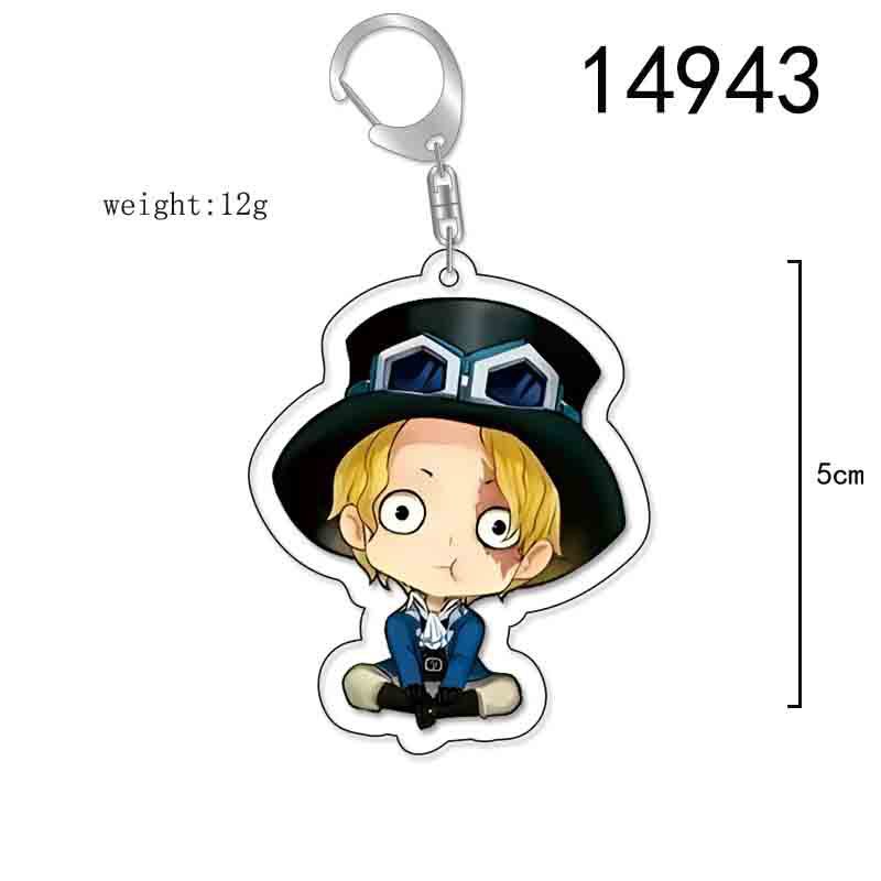 Фигурки Аниме ONE PIECE Луффи Чоппер Ророноа Акриловый Брелок Аниме Аксессуары Брелоки Подвеска для Сумки Косплей Украшения Подарок