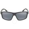 Prada Linea RoSSa Polarized Dark Grey Mirror Silver Rectangular Men S SunglaSSeS pS 02xS Ufk07h 60
