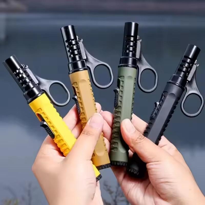 1300° Открытый кемпинг зажигание портативное освещение пистолет плита аксессуары кемпинг барбекю огнемет надувной зажигалка