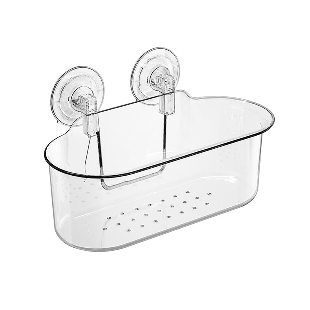 Waterproof Shower Rack No Drilling Wall Shelf Holder Suction Cup Shower Caddies Bathroom Wall Shelf Rack Durable Tools
