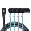 Кабель-адаптер-преобразователь Mini SAS 36P SFF-8087 на SFF-8482 SAS 29+15P SATA для серверного компьютера