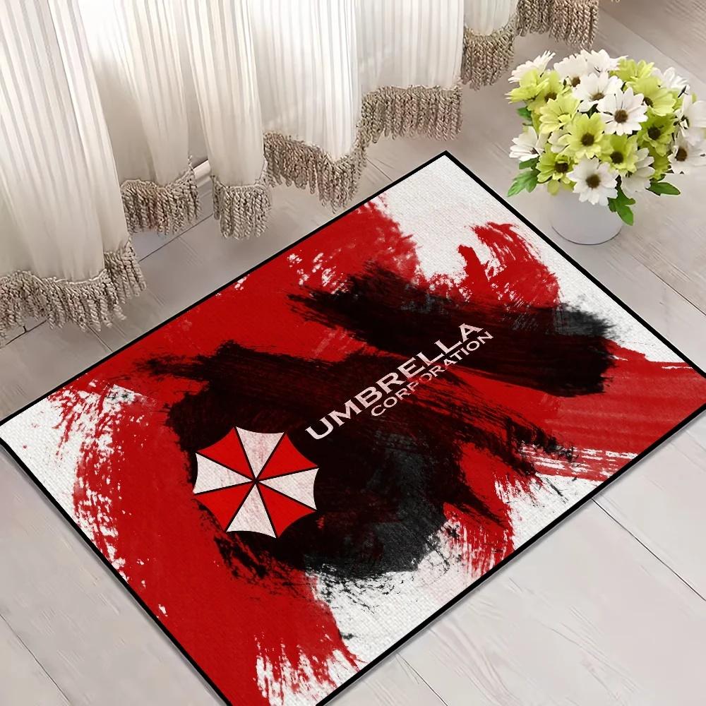 Коврик для двери R-Resident Evil для декора спальни, коврик для кухни, ванной, дома, супервпитывающий, нескользящий для ног