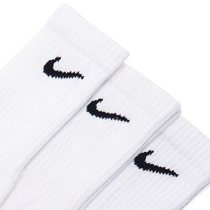 Nike Гольфы унисекс 6 пар Белые для пары SX7666-100