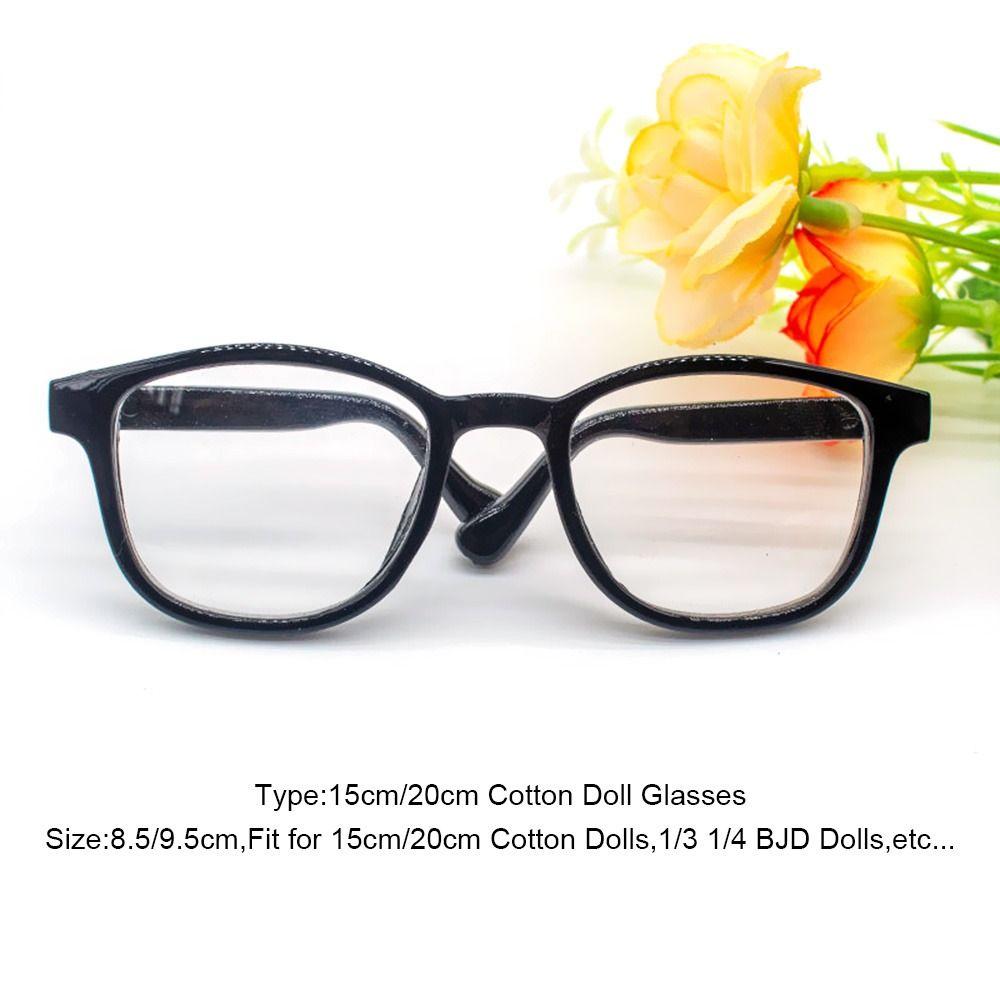 Plush Doll Cute Frame Glasses Plush Doll Eyeglasses Fashion Glasses Clothes For 15cm/20cm Dolls