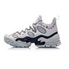 Кроссовки для баскетбола в стиле ретро LiNing Countflow Monster Eye Mid Durable Breathable Retro Basketball Shoes Men sneakers White Red AGLP135-3