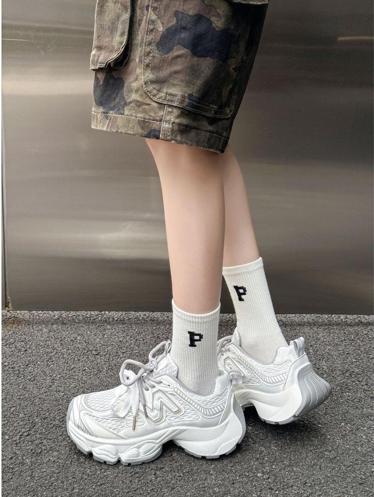 Dad shoes women's new autumn net cool versatile platform women's shoes super fire casual sports shoes