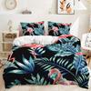 Bed Three-Piece Set Flamingo Series Quilt Cover Digital Printing Kit Two-Piece Set