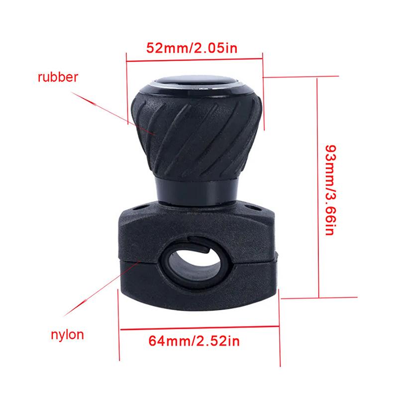 Автомобильный усилитель руля, ручка-спиннер, экономия труда, грузовик, трактор, вилочный погрузчик, ручка на 360 градусов, поворотный шар, ручное управление, автозапчасти