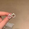 Серьги из смолы в стиле ретро с геометрическим узором 'Серебряная игла': Серьги-гвоздики и висячие серьги в китайском стиле