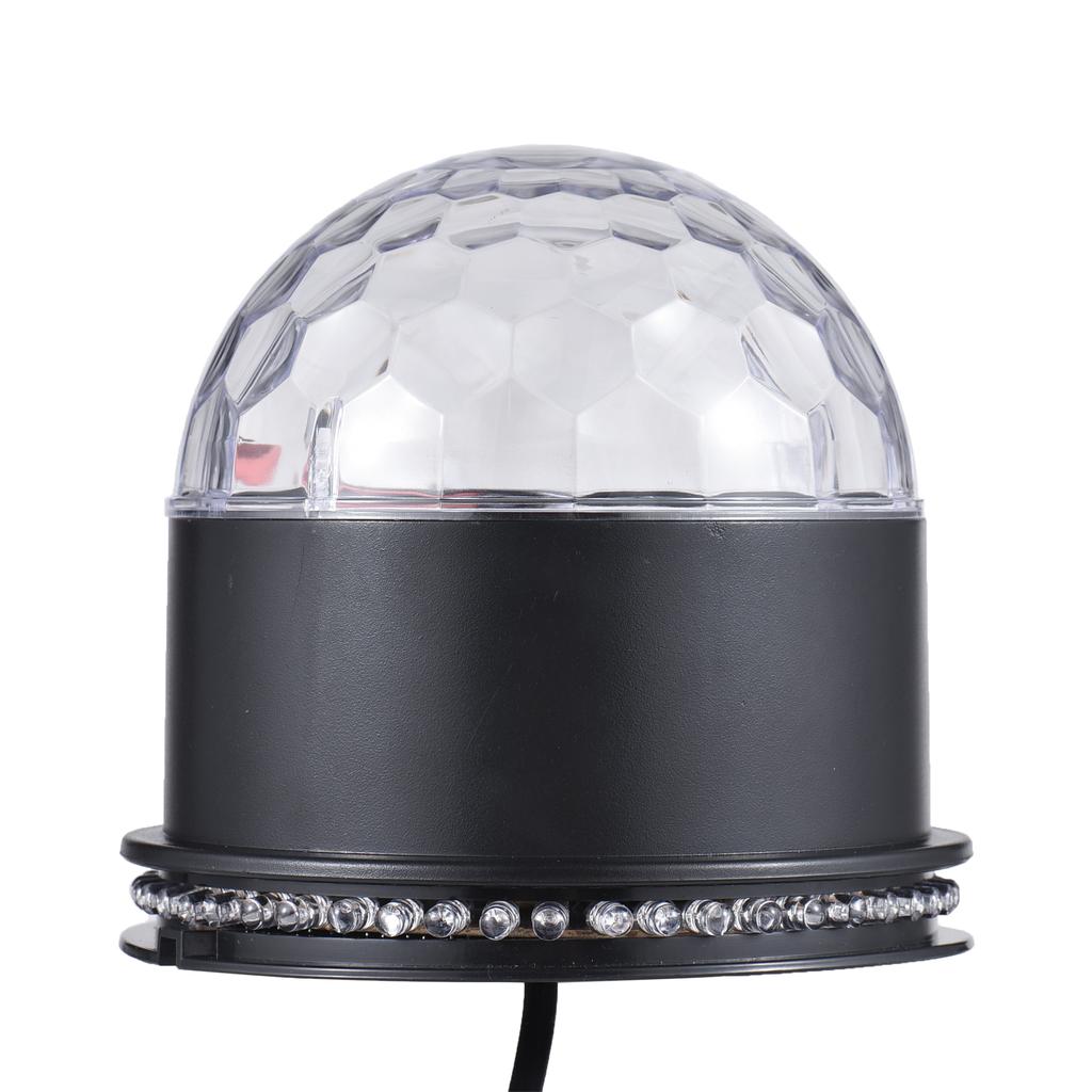 Мини-дискотека, цветной свет, сценический свет, диско-шар, лампа, управление звуком, ночник, проекция проектора