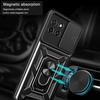 Чехол для защиты камеры Itel S23 ITEL S23 + S23 Plus Armor Hybrid Metal Rotating Ring Back Cover