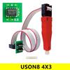 Solid Plastic Explore Adapter With Spring Pin For Efficient Chip Reading And Writing Operations