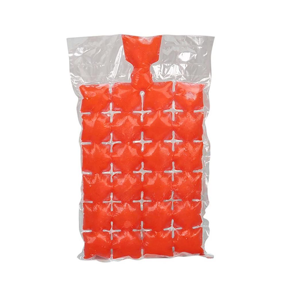 50pcs with Funnel Ice Making Bags Disposable Ice-making Mold Bag Ice Cube Bags Freezer