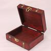 Jewelry Box Vintage Wood Handmade Box With Mini Metal Lock For Storing Jewelry Treasure Pearl