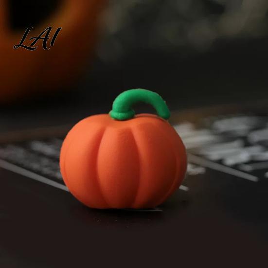 Micro Landscape Props for DIY Halloween Ornaments Cute Miniature Ghost/Pumpkin/Spider Figurines Table Ghost Spider Pumpkin Decor Fairy Garden Flower