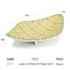 Креативная меламиновая плетеная тарелка в бамбуковом стиле для подачи хот-пота, барбекю и десертов