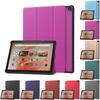 Чехол для планшета Fire HD 10(Только Fit 13-го поколения, выпуск 2023 г.), Чехол-книжка для ПК из искусственной кожи с тремя отделениями, прозрачная задняя крышка с функцией автоматического пробуждения/сна.