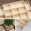 Pallet Plant Pot Stand Flowerpot Wood Tray Bonsai Holder Desktop Organizer Storage Wooden Box