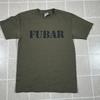Винтажная хлопковая военная зеленая рубашка группы FUBAR, унисекс, для концерта, размеры от S до 5XL, LO096, унисекс футболка