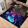Неоновый игровой контроллер, офисный коврик, подставка под кресло, ковер для игры, подходит для прихожей, спальни, гостиной, рабочего стола, праздничный подарок