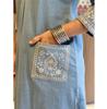 Women Designer Cotton Slub Kurta Pant Set Indian Bollywood Top Tunic Kurti Cord Set Dress