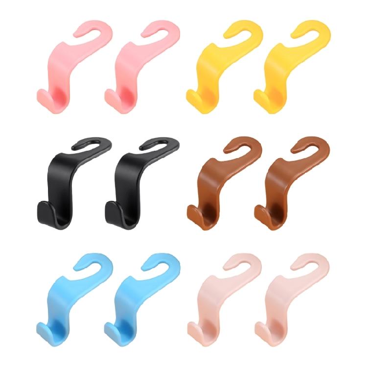 Universal Car Seat Back Hanger System With Double Functionality For Organized Storage And Creative Vehicle Decoration