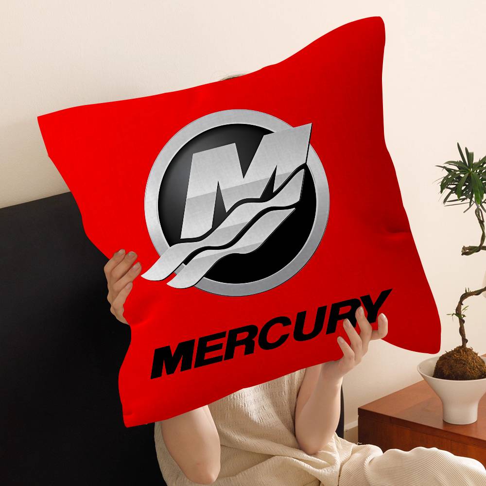 M-Mercurys Racing Pillow Gift Home Office Decoration Pillow Bedroom Sofa Car Cushion Coverpillow Case
