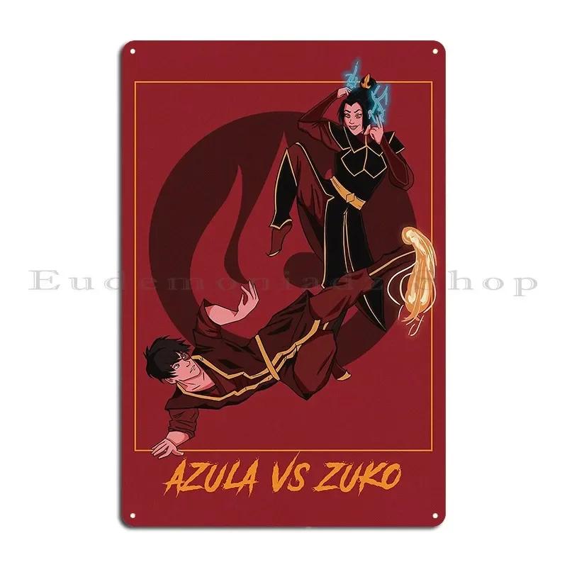 Zuko Uncle Iroh Irohs Delectable Tea Avatar the Last Airbender Metal Painting Party Designing Club Tin Sign Poster