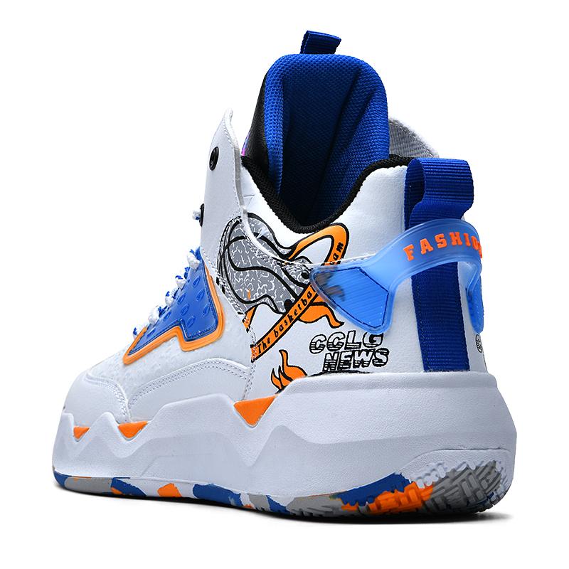 Баскетбольные бутсы унисекс 36-45, высококачественная молодежная кожаная нескользящая баскетбольная спортивная мужская обувь