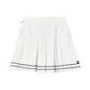 Athletics Fashion Woven Comfortable Pleated Casual Skirt Women Skirts Jade-White A11W223302FWT