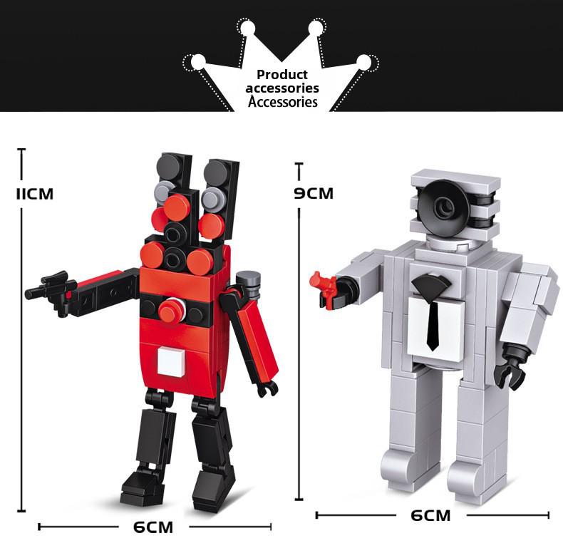 Chao BMW Titan TV Man Building Blocks - Детские игрушечные украшения