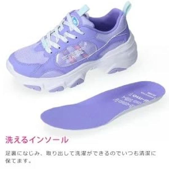 Кроссовки Moonstar NM J097 для девочек 2E, фиолетовые, 24,5 см,