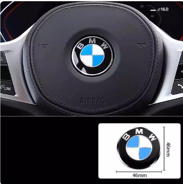 1 шт. Наклейка на центр руля автомобиля, внутренняя отделка для BMW E36 E46 E53 E90 E60 E61 E93 E87 X1 X3 X5 X6 F30 F20 F10