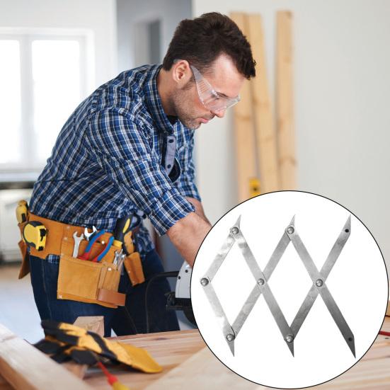 Yousheng 3/7/9/12 Point Center Finder Spacing Layout Tool High Accuracy Easy To Use Center Finding Tool Woodworking Measurement Kit