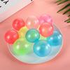 10Pcs Luminous Wall Sticky Balls Toy Colorful Glow In The Dark Dream Balls Back To You Bouncy Ceiling