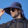 Summer Shawl Sun Hat Men's Outdoor Cycling Mountaineering Sunscreen Breathable Neck Protection Fisherman Hat